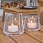 Lantern Set Crystal Glass (2 pieces)