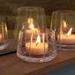Lantern Set Crystal Glass (2 pieces)