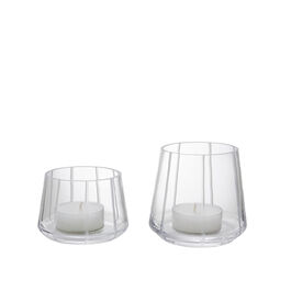 Lantern Set Crystal Glass (2 pieces)