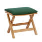 Classic Footstool, Teak
