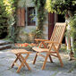 Classic Footstool, Teak