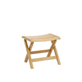 Classic Footstool, Teak