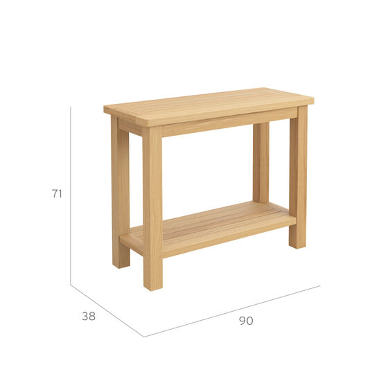 Cornwall Console Table, Teak