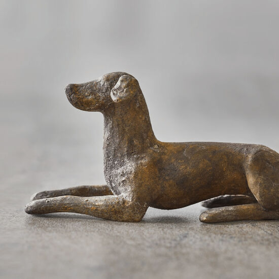 Bronze dog Rhea, limited edition