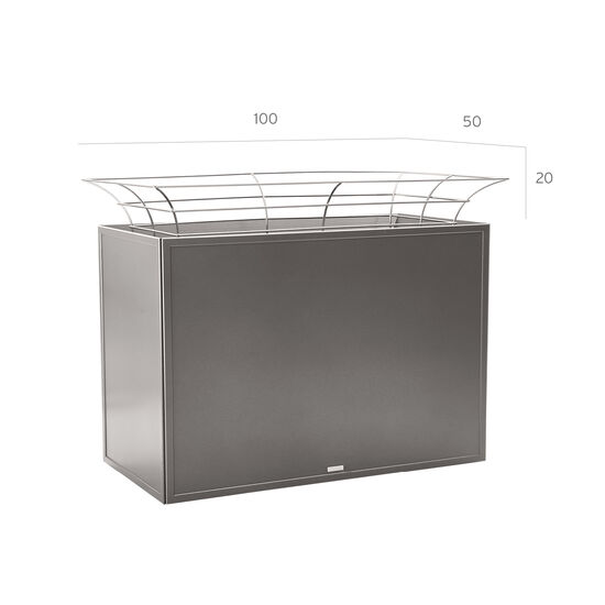 Antony stainless steel trellis attachment 100 × 50