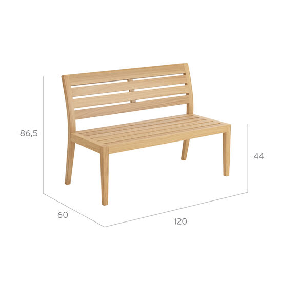 Valencia Seat Element Centre 120