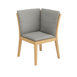 Cushion Valencia Seat Element Corner in the design "Stone/seams Stone"