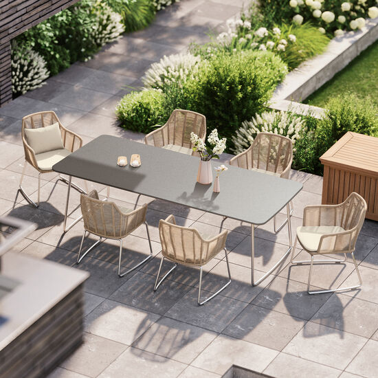 Amari Table 240 x 100 with HPL top Shade