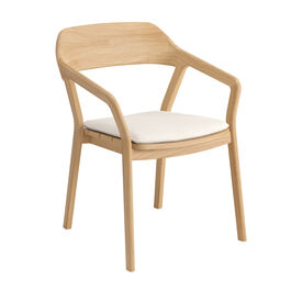 Cushion Luton Armchair, design "Linum/seams Linum"