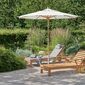 Liguria Round Parasol 2.80 m, Ivory