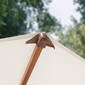 Liguria Round Parasol 2.80 m, Ivory