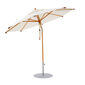 Liguria Round Parasol 2.80 m, Ivory