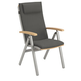 Cushion Monterey Silk Recliner, design "Anthracite" (two-piece)