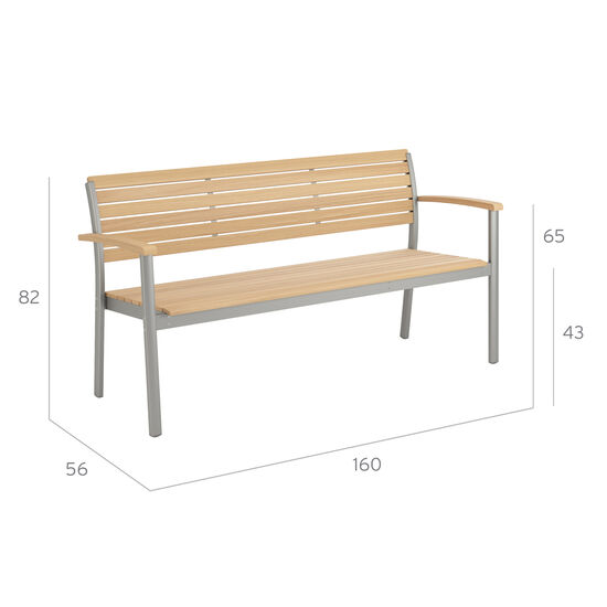 Monterey Bench 160 Silk