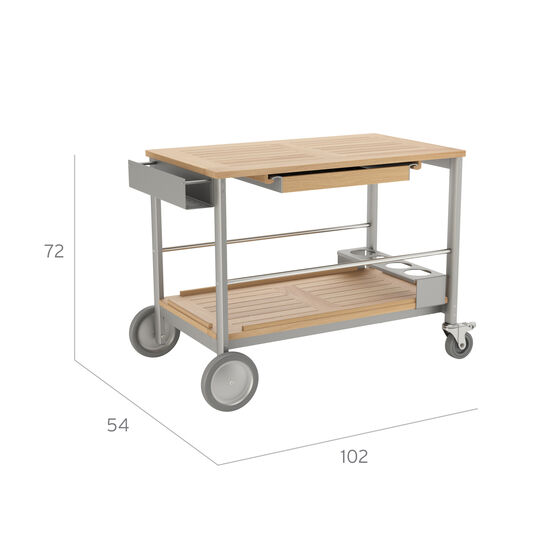 Monterey Serving Trolley Silk