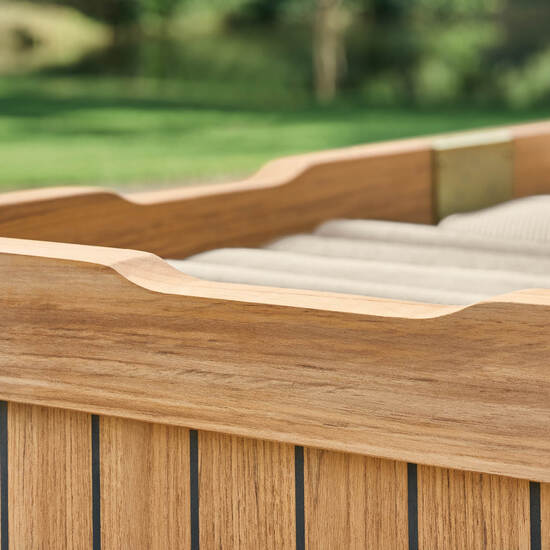 Low Cushion Chest M Teak