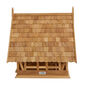 Birdhouse with Shingles, Teak