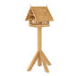 Birdhouse with Shingles, Teak