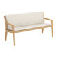 Cushion Valencia Seat 165, design “Linum” piped