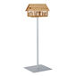 Birdhouse Small for Terraces, Teak
