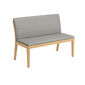 Cushion Valencia Seat Element Centre 120 in the design "Stone/seams Stone"