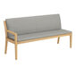 Cushion Valencia Seat Element Centre 180 in the design "Stone/seams Stone"
