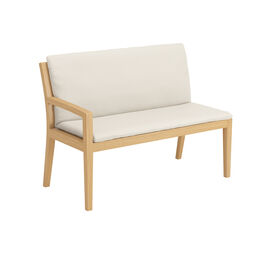 Cushion Valencia Seat Element 120 in the design "Linum/seams Linum"