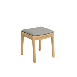 Seat Cushion Valencia Footstool, design “Stone” piped