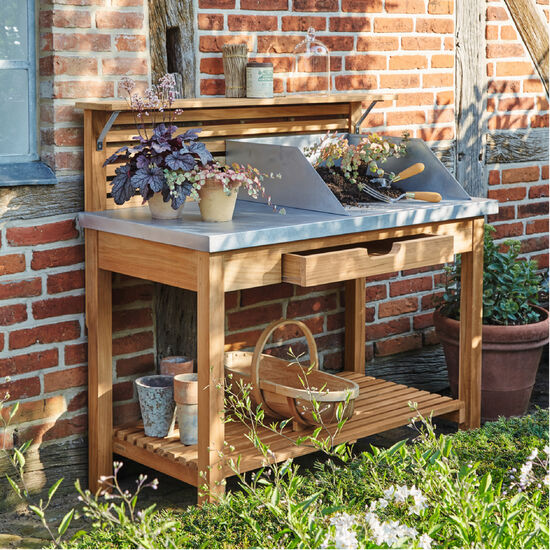Potting Bench Teak & more Garpa