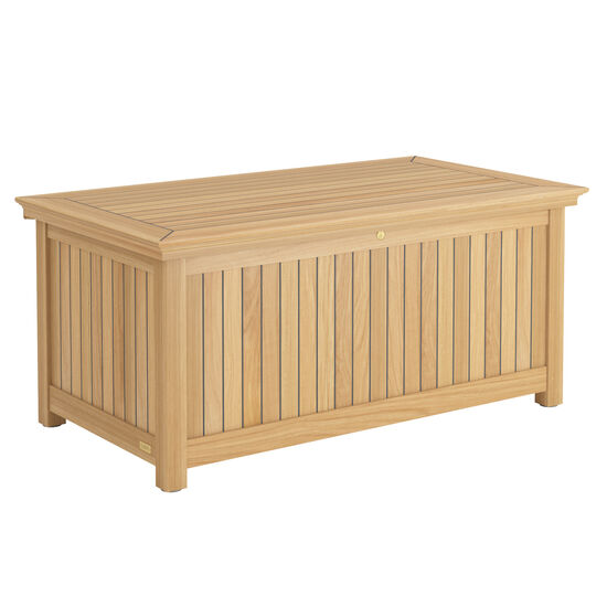 Low Cushion Chest Teak L