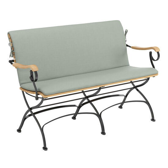 gartenbank-armlehnen-teak-stahl-klappbar-fontenay-bank-130cm-auflage-mineral