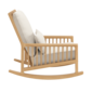 Newhaven Rocking Chair incl. cushion in the design "Linum/seams Linum"