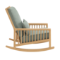 Newhaven Rocking Chair incl. cushion in the design "Mineral/seams Mineral"