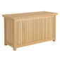 High Cushion Chest L Teak