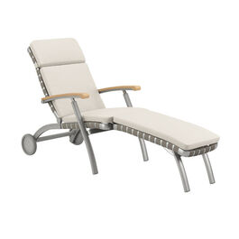 Linum Cushion for United States Deck Chair with Long Footrest