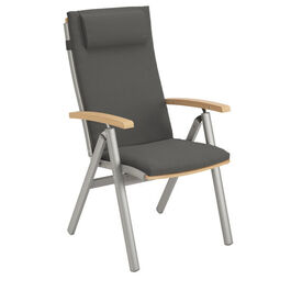 Cushion Monterey Silk Recliner, design "Anthracite" (two-piece)