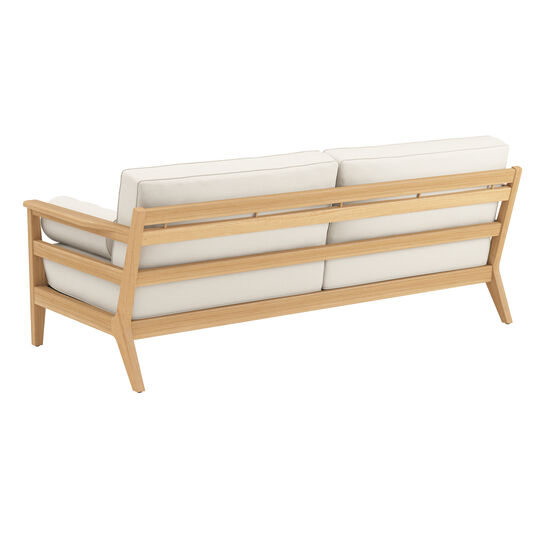 Newhaven Two-Seater incl. cushion in the design "Linum/seams Linum"