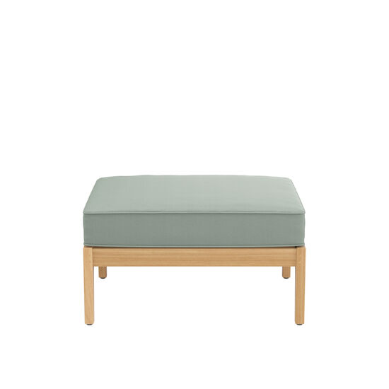 Newhaven Footstool incl. cushion in the design "Mineral/seams Mineral"