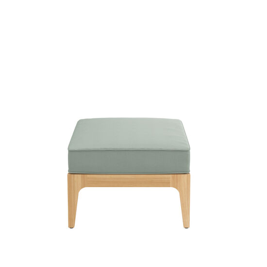 Newhaven Footstool incl. cushion in the design "Mineral/seams Mineral"