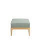 Newhaven Footstool incl. cushion in the design "Mineral/seams Mineral"