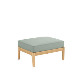 Newhaven Footstool incl. cushion in the design "Mineral/seams Mineral"