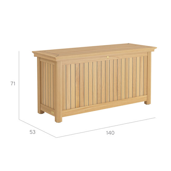 High Cushion Chest M Teak