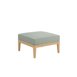 Valencia Lounge Footstool in the design "Mineral/seams Mineral"