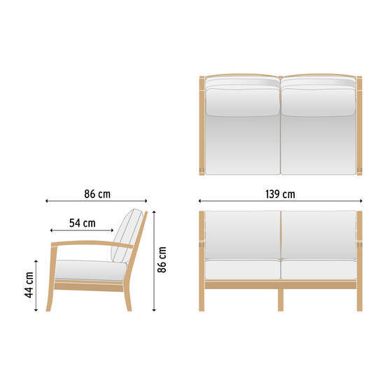 loungemoebel-garten-zweisitzer-teak-139x89x86cm-prado-hochwertig-garpa-abmessungen