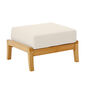 Prado Footstool incl. cushion, design Linum