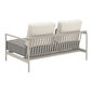 Loreto Two-Seater incl. cushions in the design "Stone/Linum"