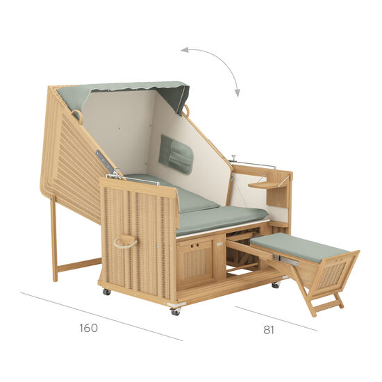 Strandkorb design "Mineral"