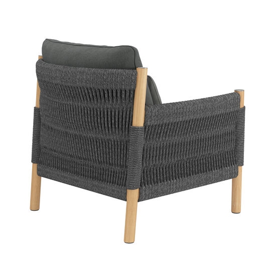 Cavo Armchair anthracite incl. cushion in the design "Anthracite"