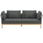 Cavo Sofa anthracite incl. cushion in the design "Anthracite"