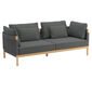 Cavo Sofa anthracite incl. cushion in the design "Anthracite"